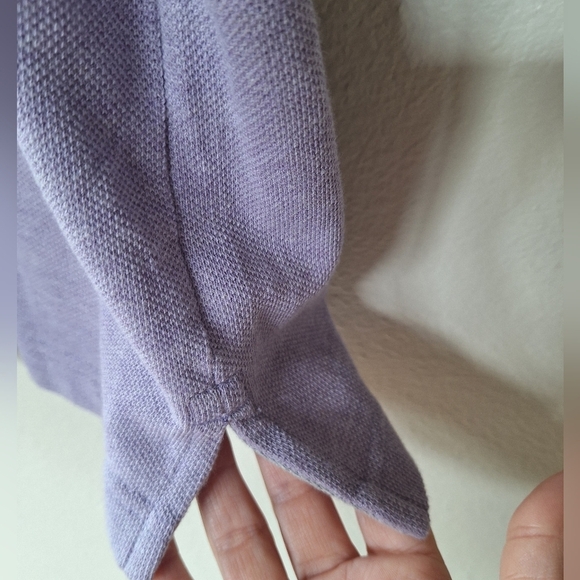 NWT Gunn Essentials Mens Lavendar Short Sleeve Sports Fit Polo Size 2XL - Picture 6 of 8